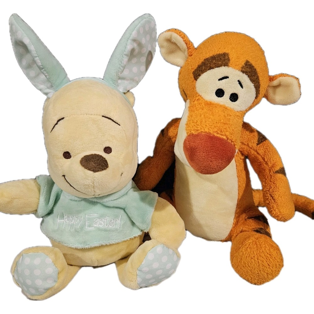 Disney Baby Winnie the Pooh & Tigger Plush Set 2021 Kohl's Cares Easter Gift